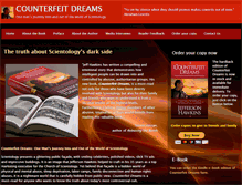 Tablet Screenshot of counterfeitdreams.com
